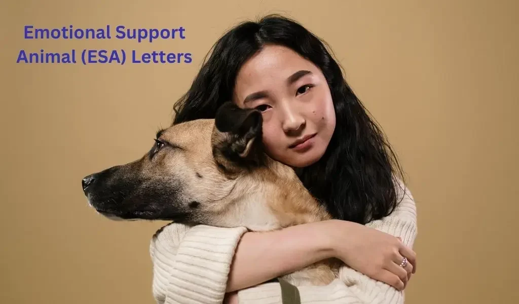 Emotional Support Animal (ESA) Letters